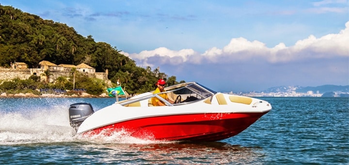 testar o barco